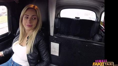 Fake Blonde Female Taxi Driver Takes Him ALL The Way